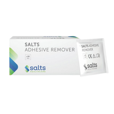 Odstraňovač adhezív Salts obrúsky 30ks