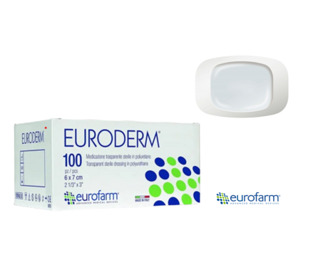 Euroderm 6X7cm/100ks